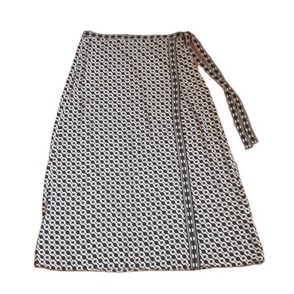 Max Studio Mock Wrap Maxi Pencil Skirt Med - Picture 9 of 11